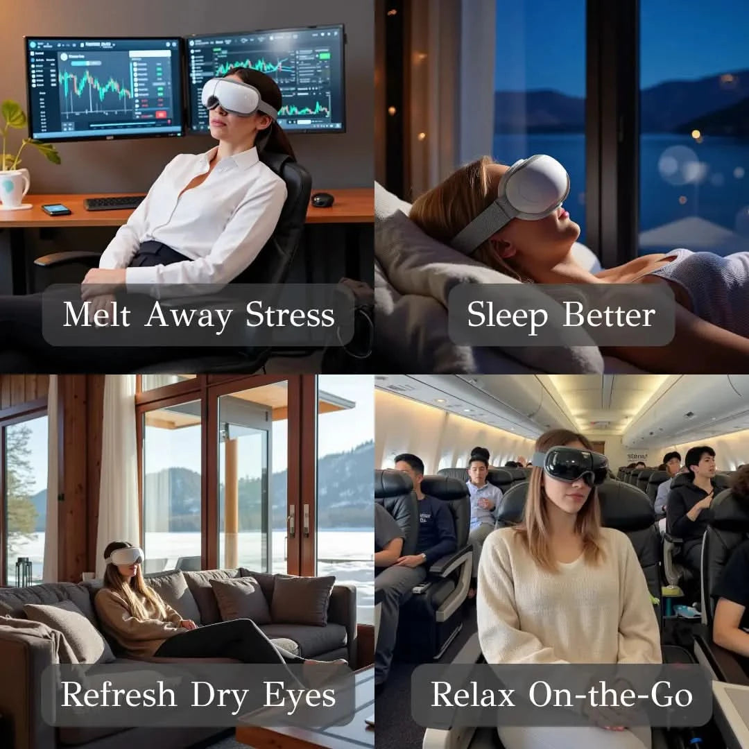 Tahoe Zen™️ The Ultimate Heated Therapy Eye Massager